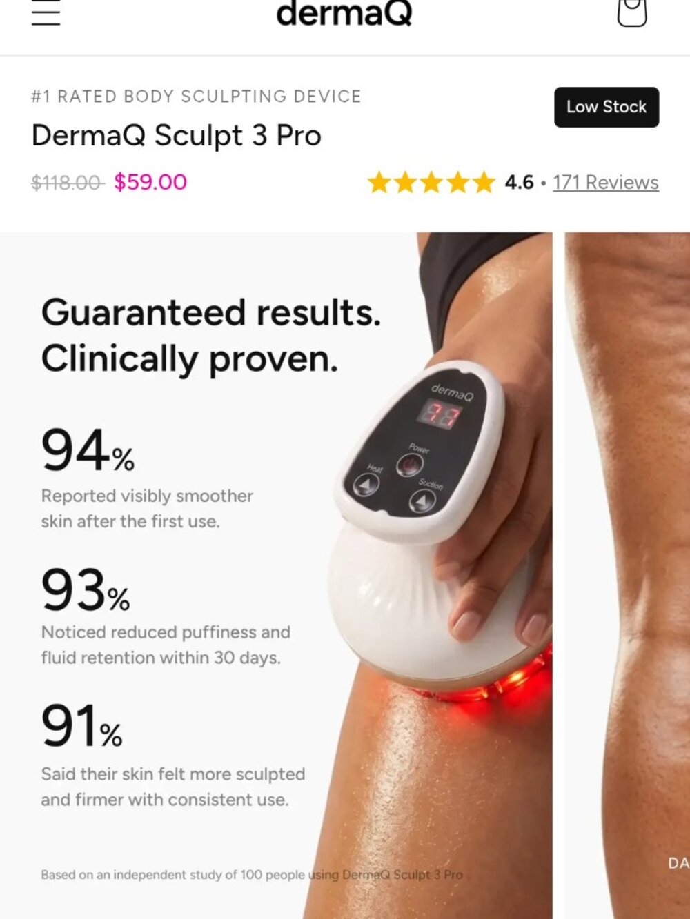 DermaQ Sculpting Device - Picture 2 of 2